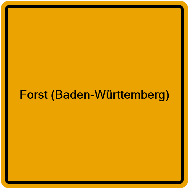Einwohnermeldeamt24 Forst (Baden-Württemberg)
